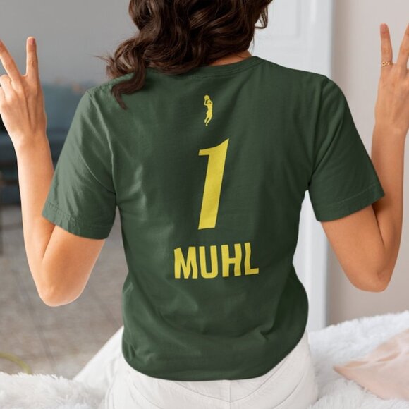robertpalmq13 Tops - Nika Muhl Jersey Shirt Seattle Muhl 1 Unisex T Shirt Womens Basketball Fan